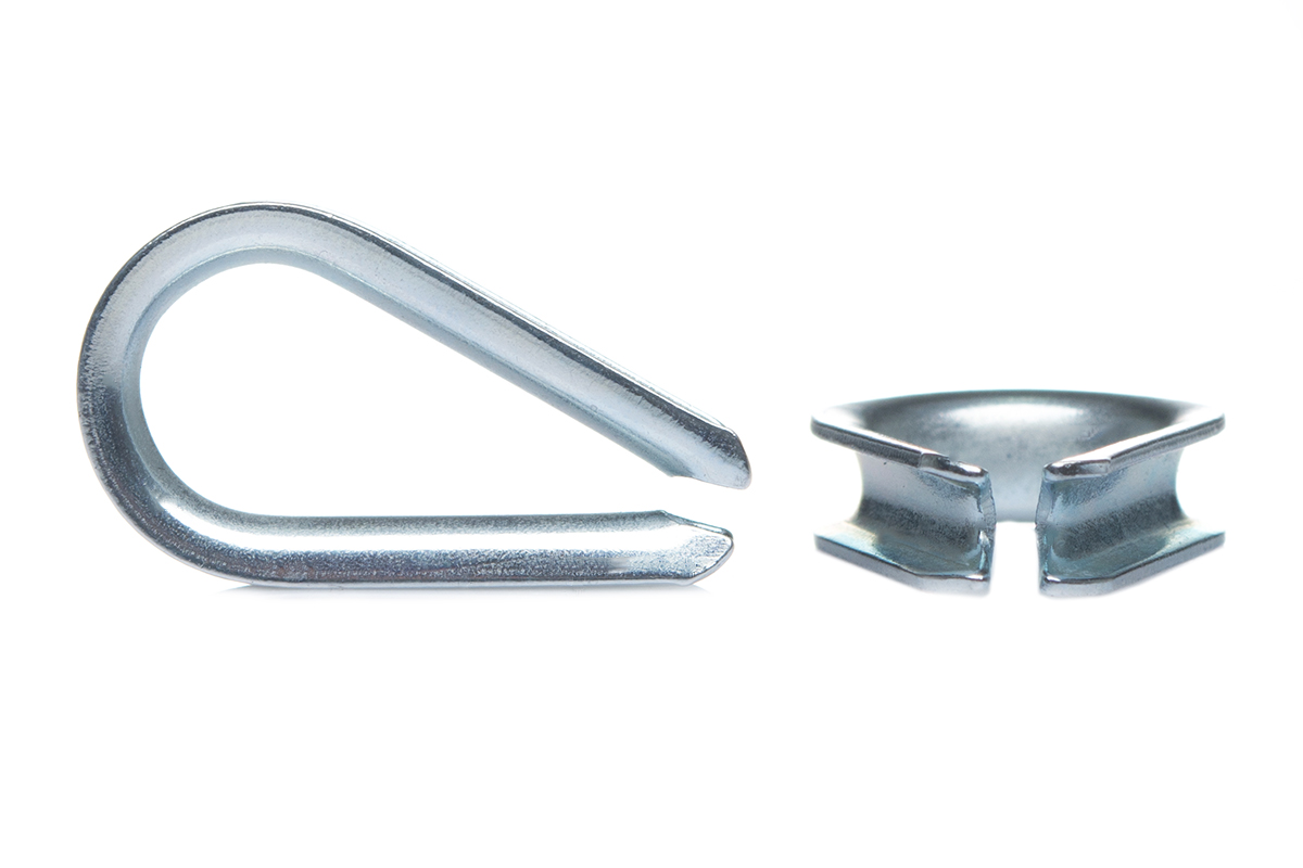 Коуш для стальных канатов (DIN 6899)