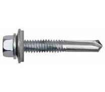 5,5х25 Винт самосверлящий с органическим покрытием gRey.coat с шайбой Z14 и прокладкой EPDM GTR 5 в Москве