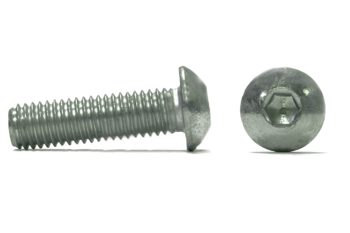 Винт с полукруглой головкой и внутренним шестигранником кл.пр.10.9 ISO 7380