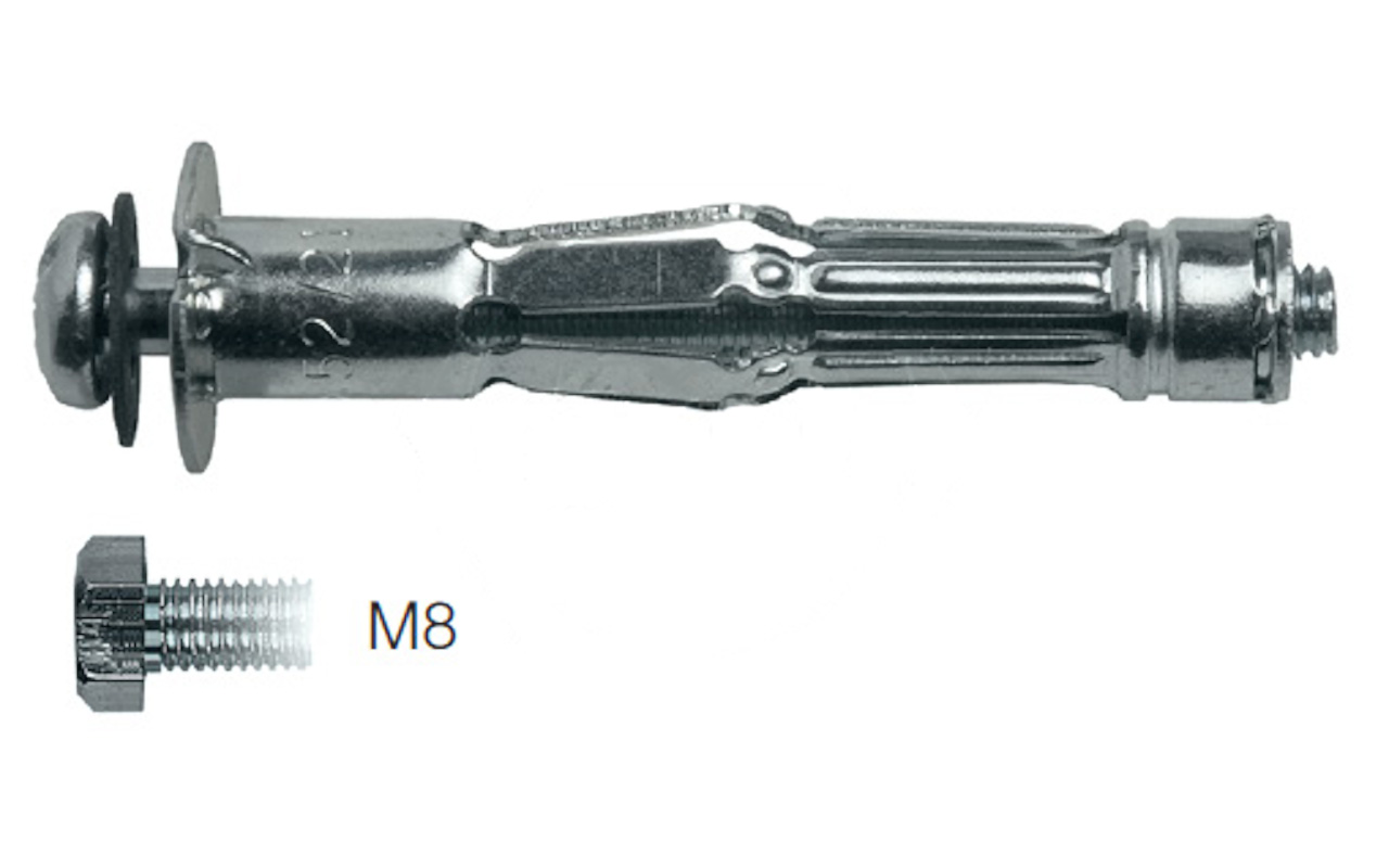 Анкер для пустотелых конструкций с винтом (оцинк. сталь) MHDМ6х88