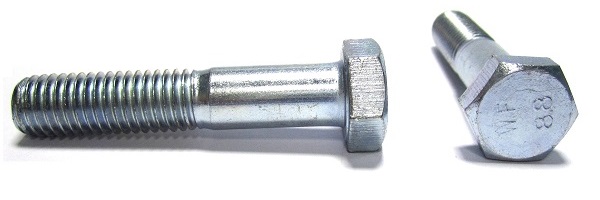 Болт оцинкованый кл пр 8.8 ГОСТ 7805-70 8х25