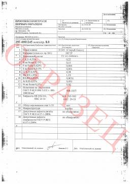 Сертификат на Болт мебельный  с квадратным подголовником ГОСТ 7802-81 6